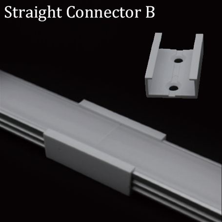 LED Diffuser Channels L/- Plastic Connectors LED Diffuser Channels L/- Plastic Connectors